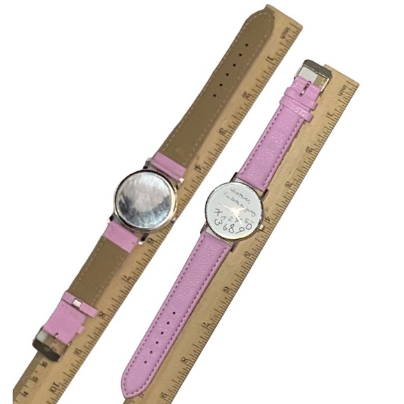 Watch Statement Watch Chunky Quartz Analog Adjustable Band Barbie Pink Women OS - Picture 9 of 16